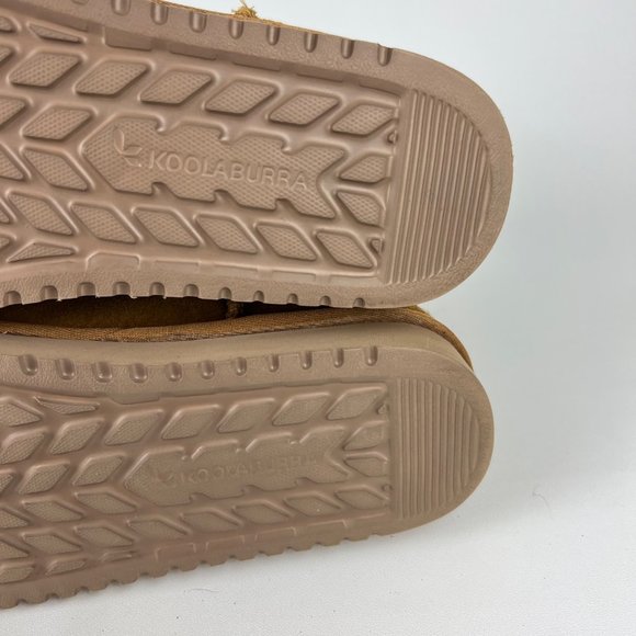 Koolaburra Ugg Koola Short Womens Boots Chestnut Brown Suede 1017090 size 9 - Picture 15 of 16